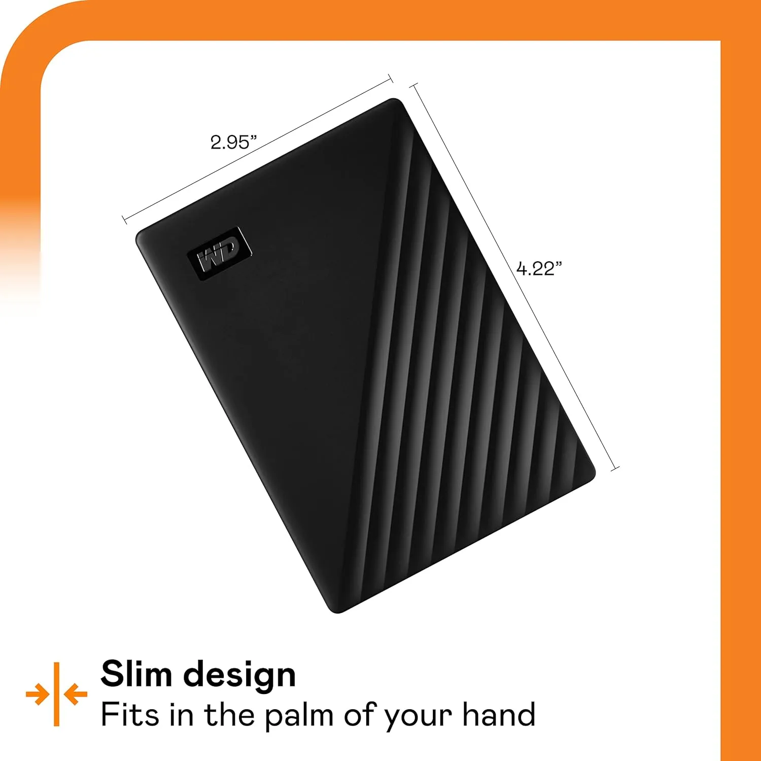 WD External USB Hard Disk My Passport 1TB (Black) view 6